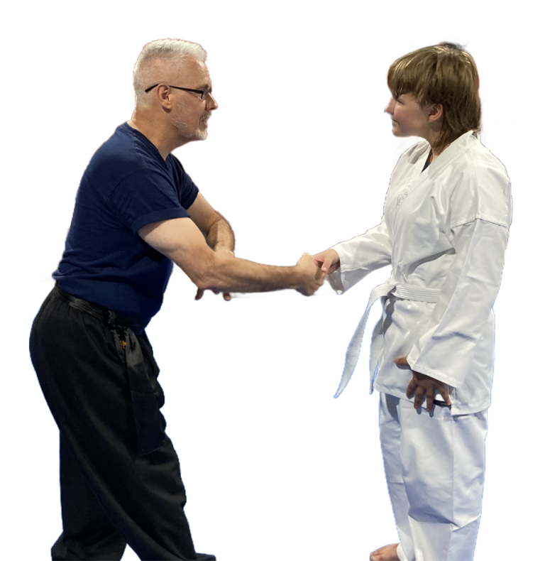 Grandmaster James Theros teaching martial arts